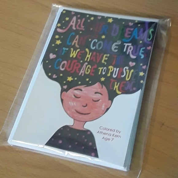 Unique Custom Printed Greeting Cards | Dreamer - Picture 4 of 8